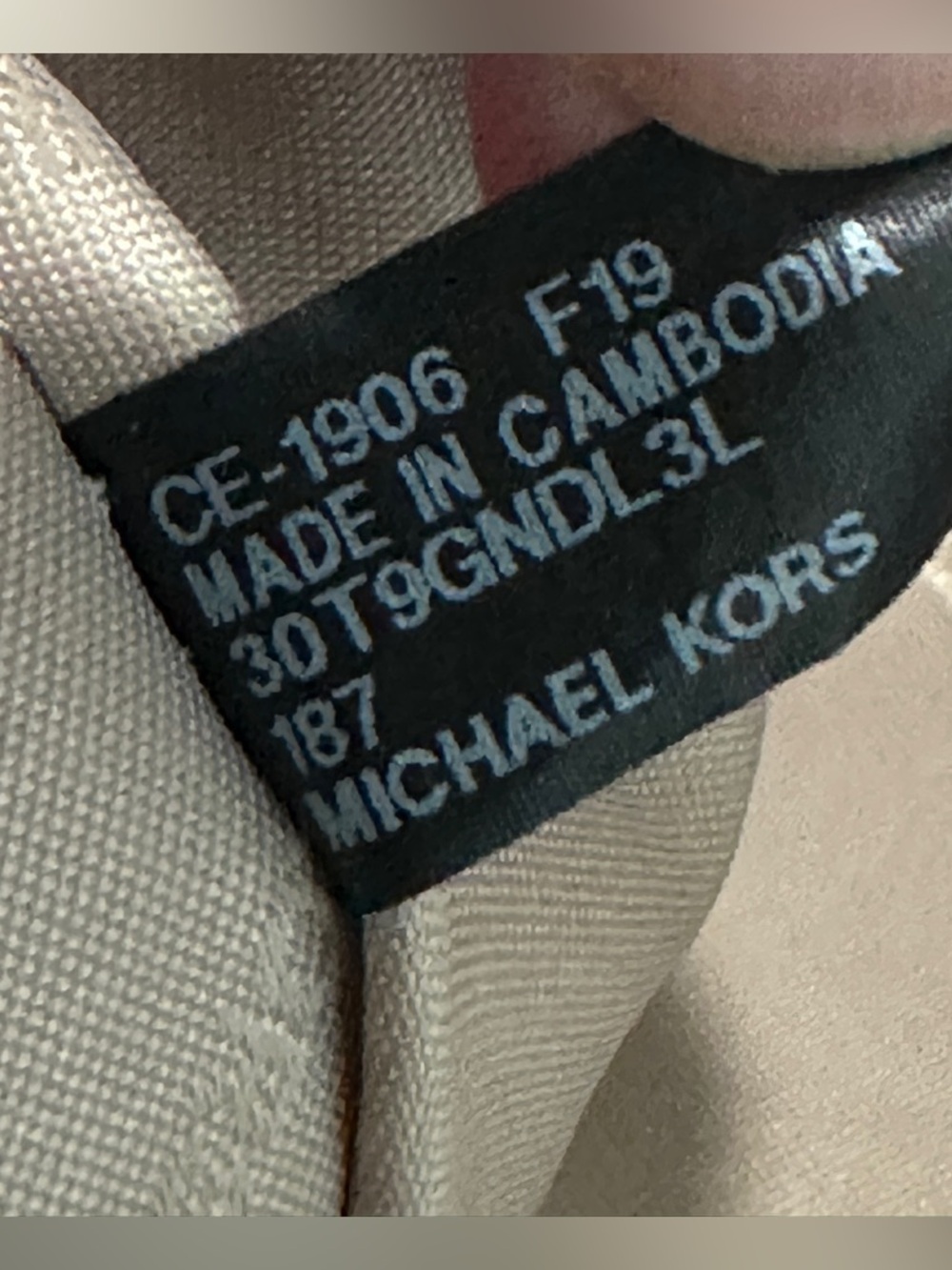 Soft Pink Michael Kors Lexington Large Pebbled Leather Shoulder Bag - Picture 6 of 8